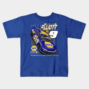 Chase Elliott Royal Car Kids T-Shirt